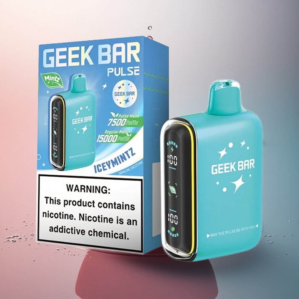 GEEK BAR Pulse 15000 Puffs Ediția Mintz cu 16ML lichid și 650 mAh