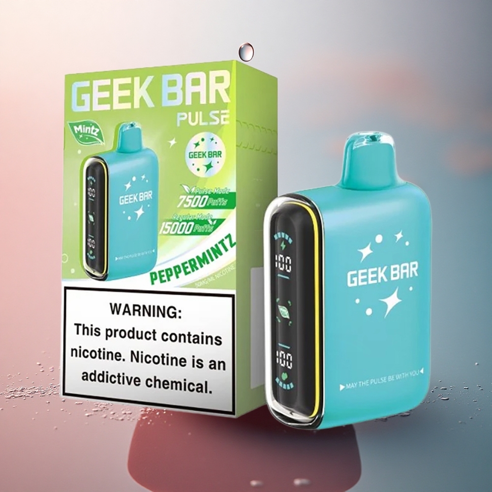 GEEK BAR Pulse 15000 Puffs Ediția Mintz cu 16ML lichid și 650 mAh