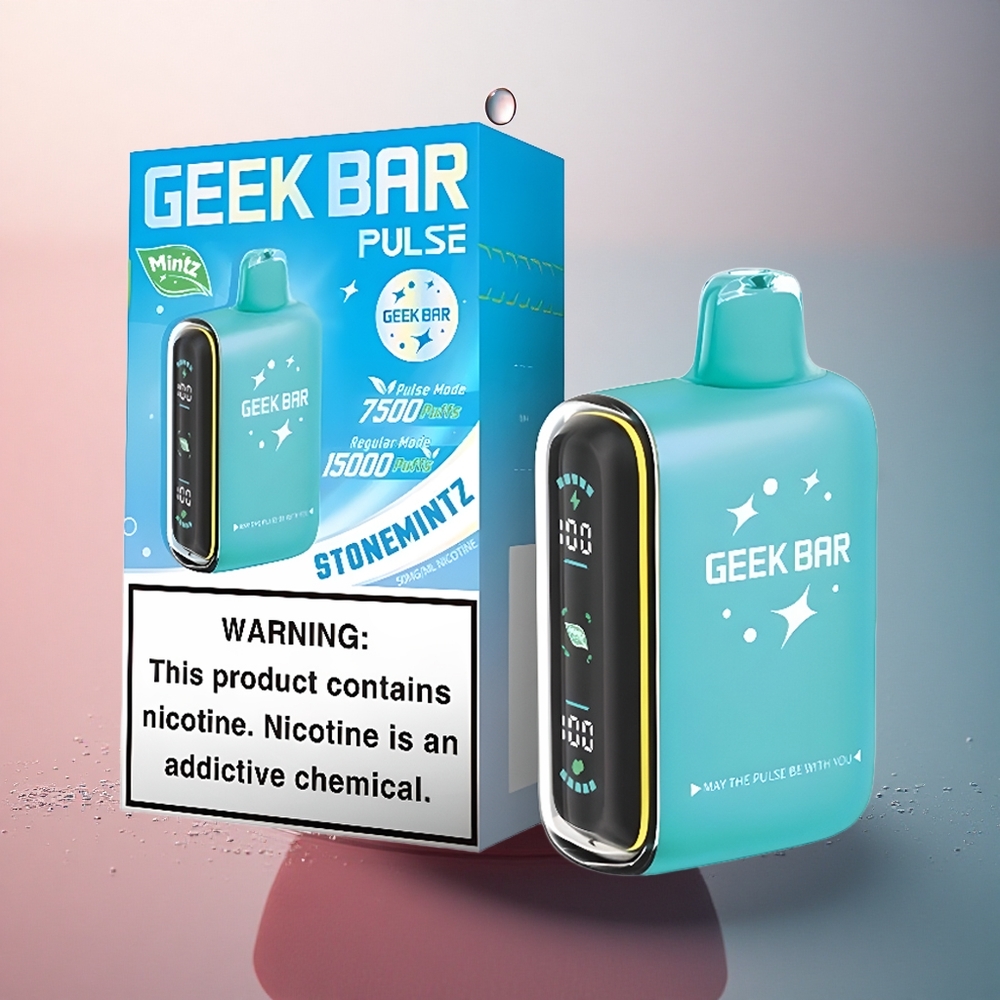GEEK BAR Pulse 15000 Puffs Ediția Mintz cu 16ML lichid și 650 mAh