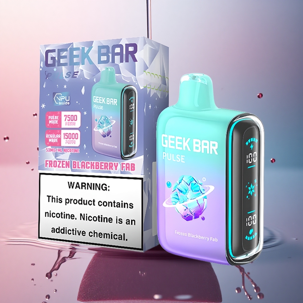 GEEK BAR Pulse 15000 Puffs Ediția Înghețată cu 16ML și 650 mAh