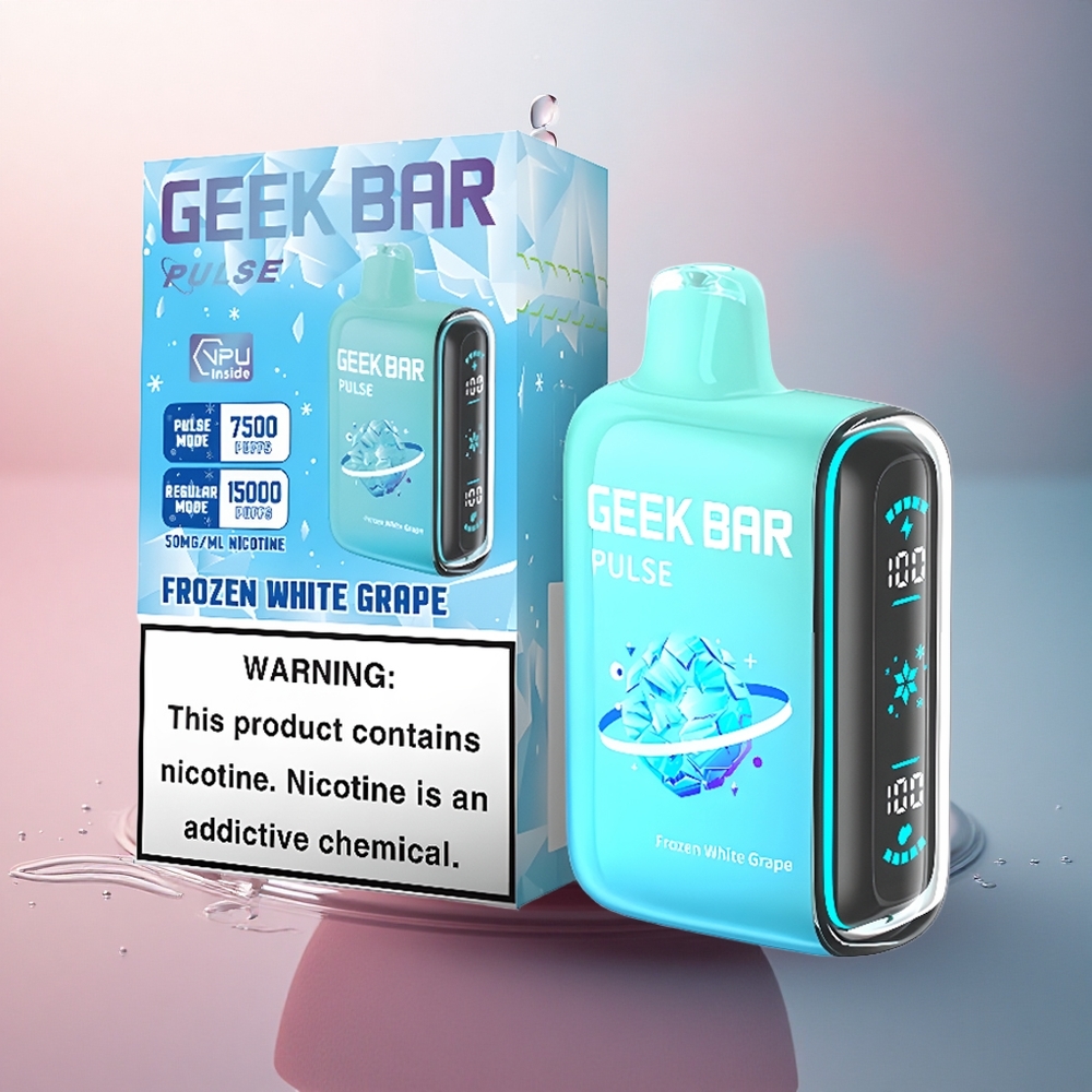 GEEK BAR Pulse 15000 Puffs Ediția Înghețată cu 16ML și 650 mAh