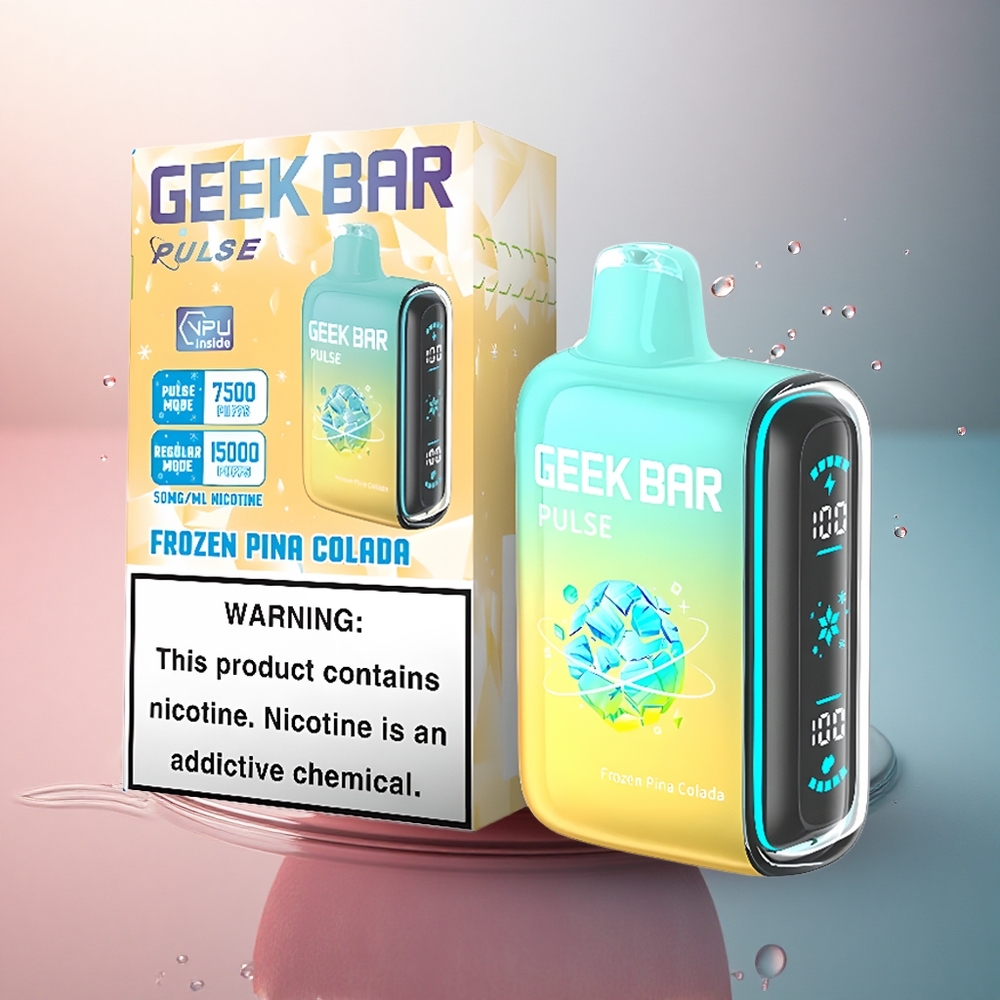 GEEK BAR Pulse 15000 Puffs Ediția Înghețată cu 16ML și 650 mAh