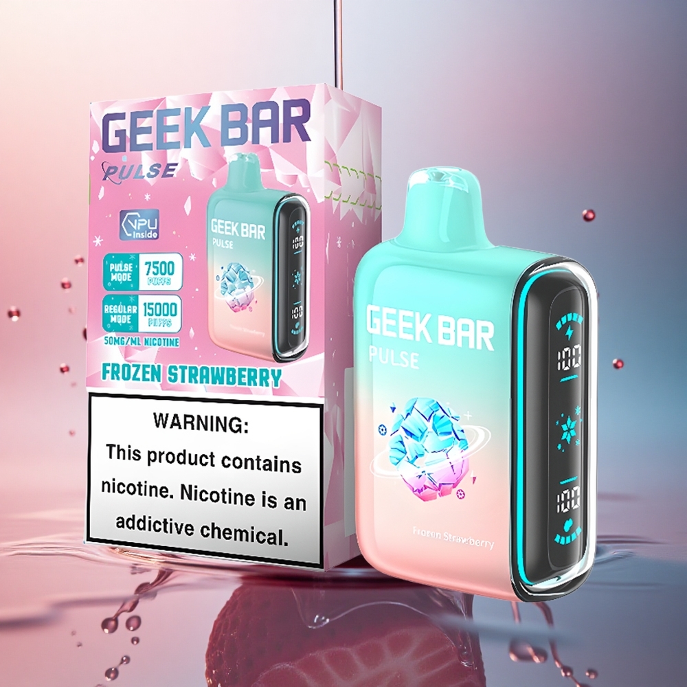 GEEK BAR Pulse 15000 Puffs Ediția Înghețată cu 16ML și 650 mAh
