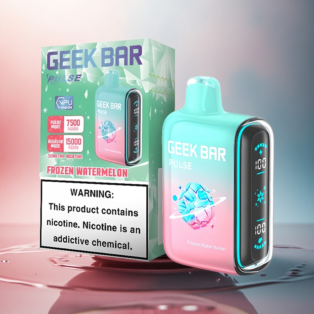 GEEK BAR Pulse 15000 Puffs Ediția Înghețată cu 16ML și 650 mAh