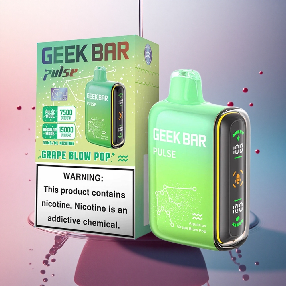 GEEK BAR Pulse 15000 Puffs Geek Bar Puls Ediția Zodiac cu 16ML și 5% Nicotină