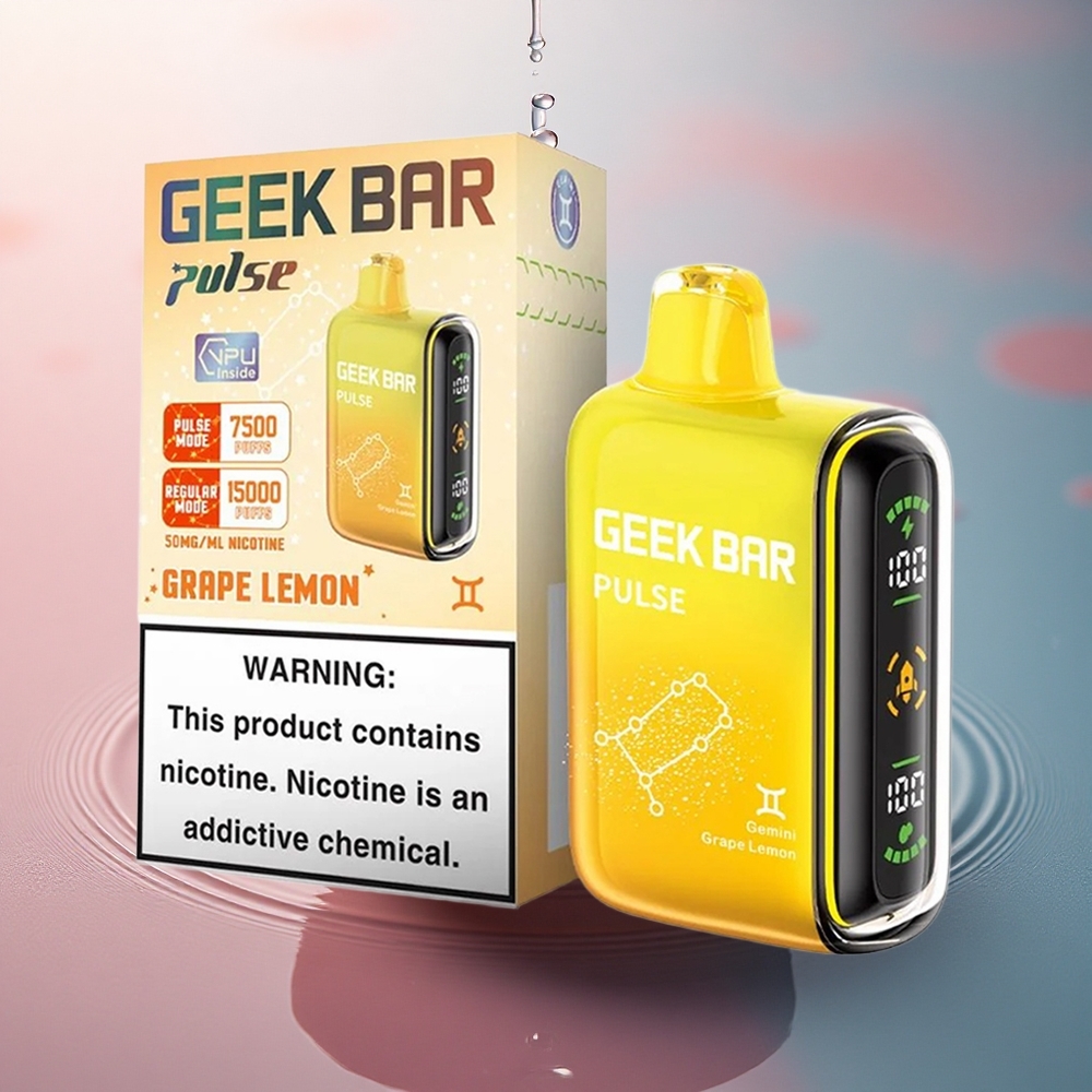 GEEK BAR Pulse 15000 Puffs Geek Bar Puls Ediția Zodiac cu 16ML și 5% Nicotină