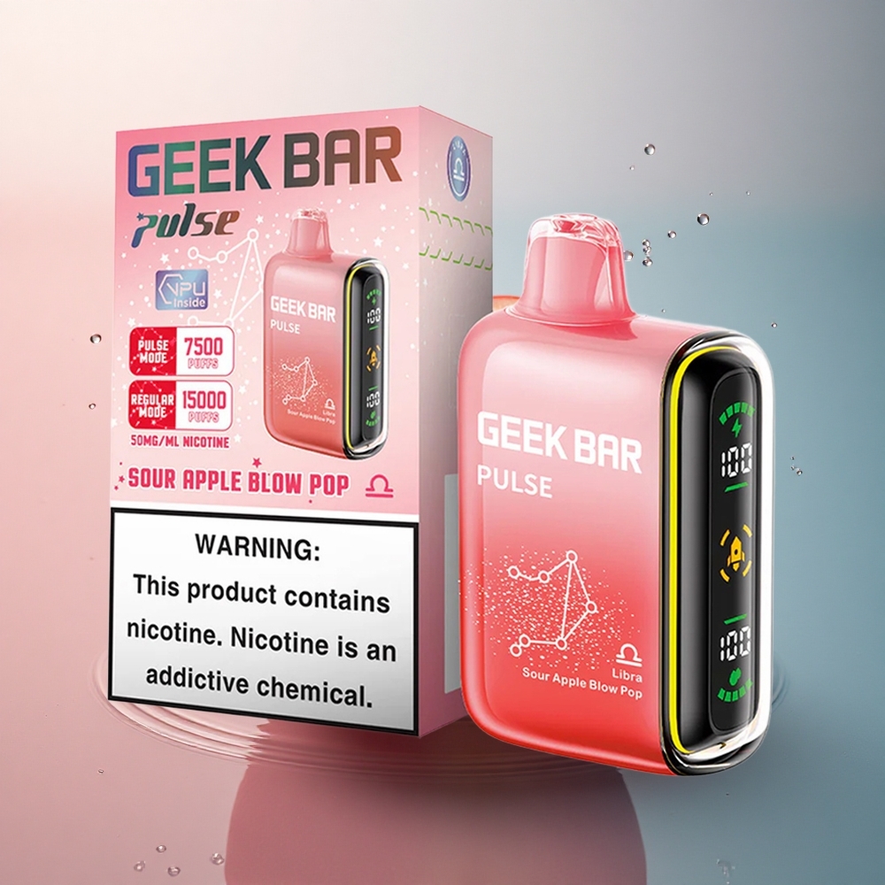 GEEK BAR Pulse 15000 Puffs Geek Bar Puls Ediția Zodiac cu 16ML și 5% Nicotină