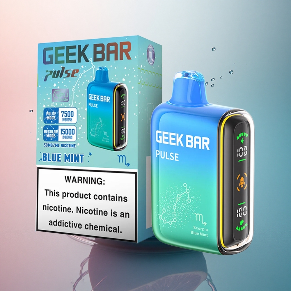 GEEK BAR Pulse 15000 Puffs Geek Bar Puls Ediția Zodiac cu 16ML și 5% Nicotină