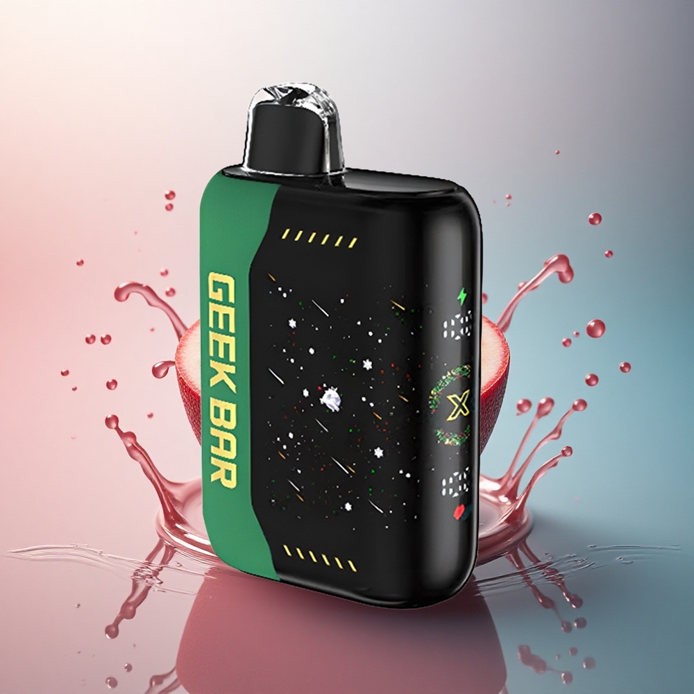 GEEK BAR Pulse X 25000 Puffs Ediția de Crăciun cu Nicotină 0-5% și Ecran Curbat 3D