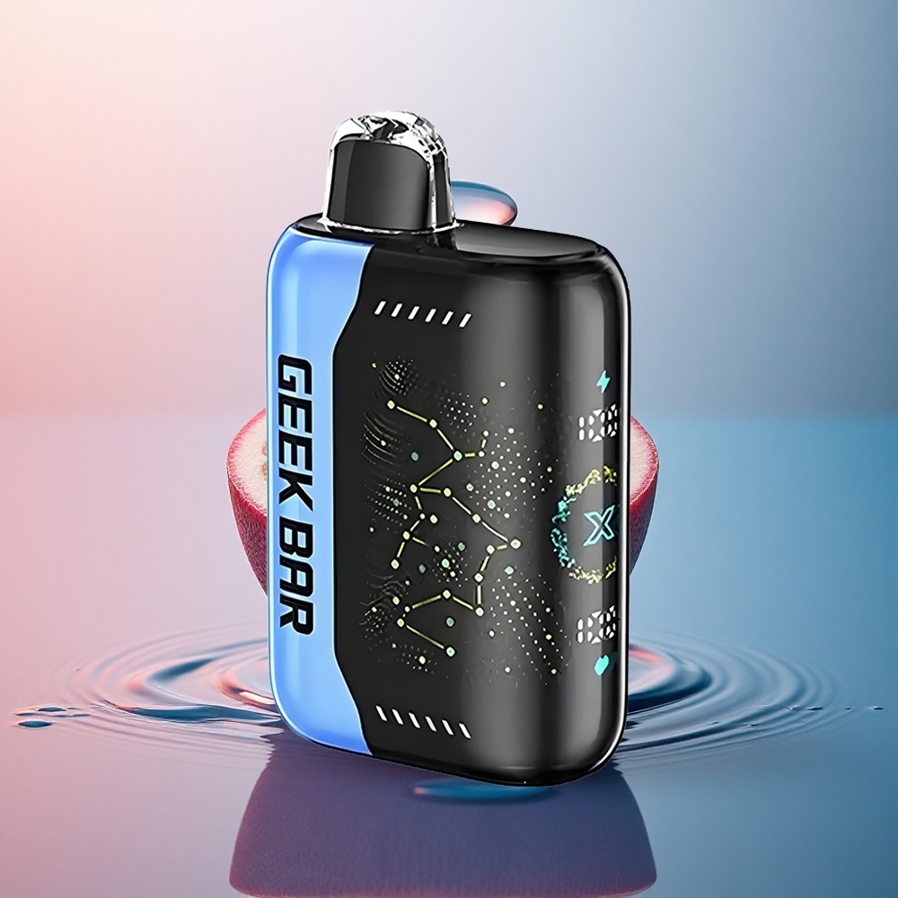GEEK BAR Pulse X 25000 Puffs Nicotină Zero cu Ecran Curbat 3D și Încărcare USB Type-C