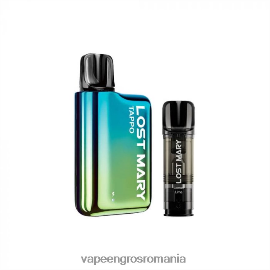 Țigară Electronică Cu Lichid albastru verde x lamaie lime N48BL436 LOST MARY Tappo kit de vape cu pod