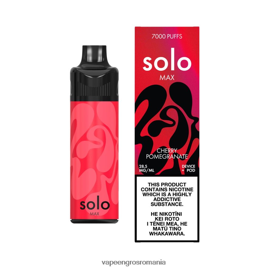 Puff Vape En Gros 2T22TP66 - Solo MAX trusa de pod rodie cireșă