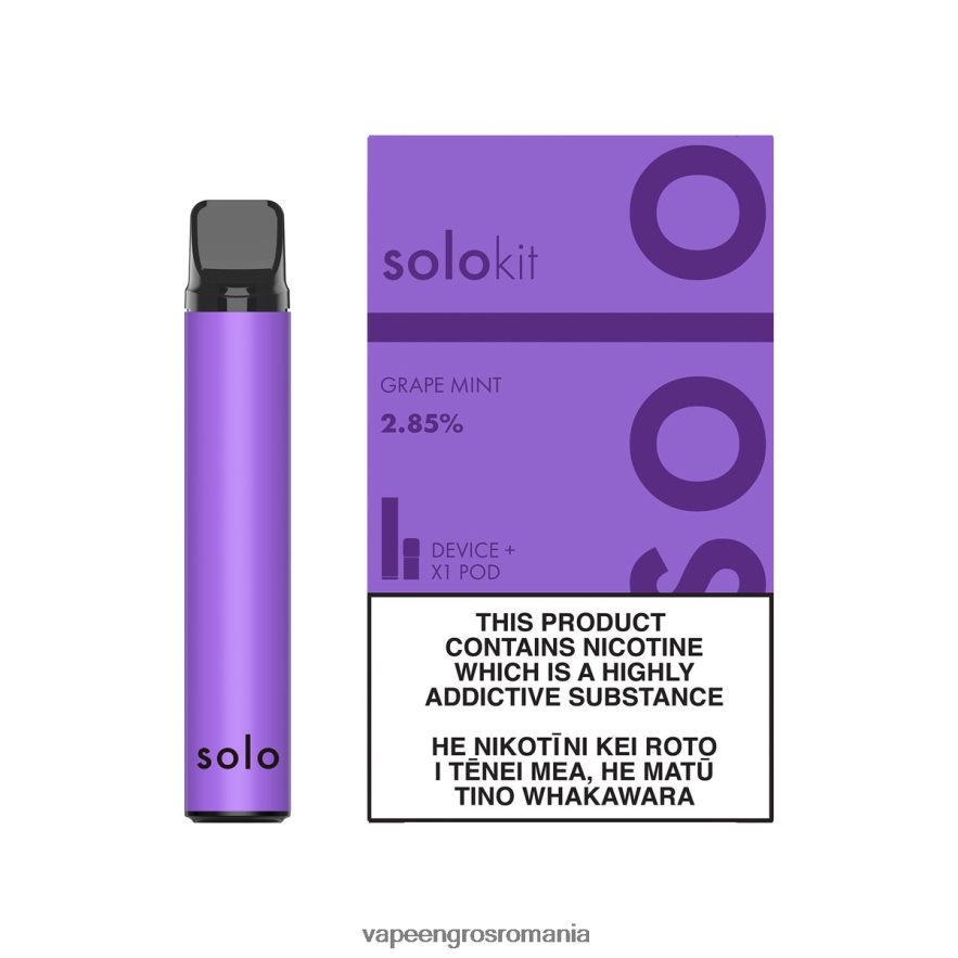 Țigară Electronică Vaporesso 2T22TP45 - Solo trusa de pod menta de struguri