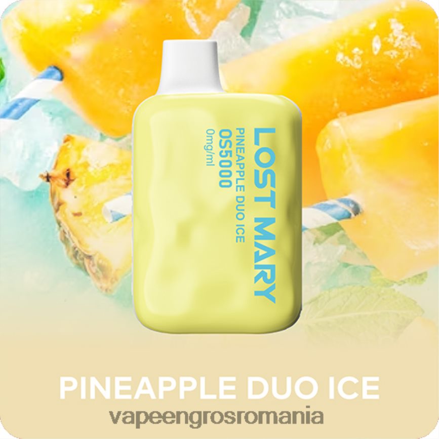 gheață duo cu ananas