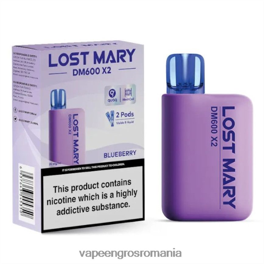 Țigară Electronică Cu Încărcător coacăze N48BL467 LOST MARY DM600 X2