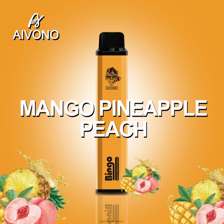 Aivono AIM BINGO 4000 mango ananas piersic - XZ8VB136 Vape Romania Shop