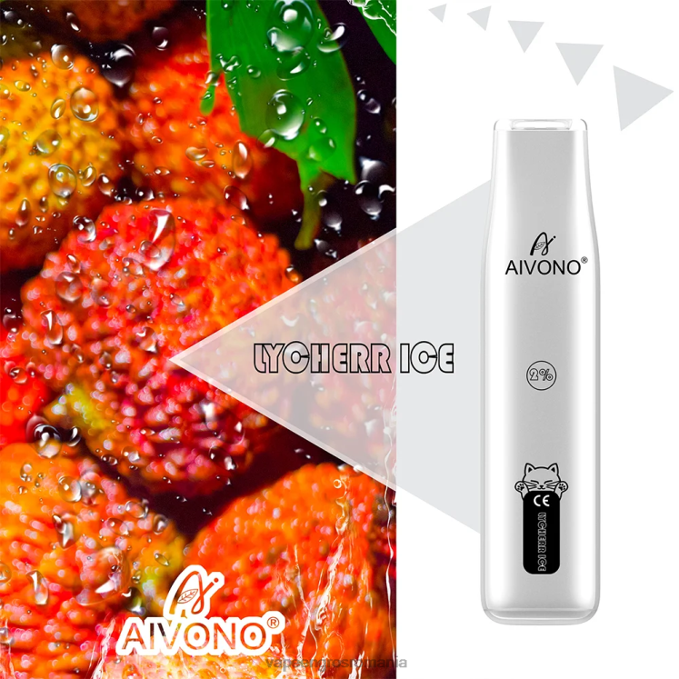 Aivono AIM CAT 400 gheață de litchi - XZ8VB338 Puff Vape En Gros
