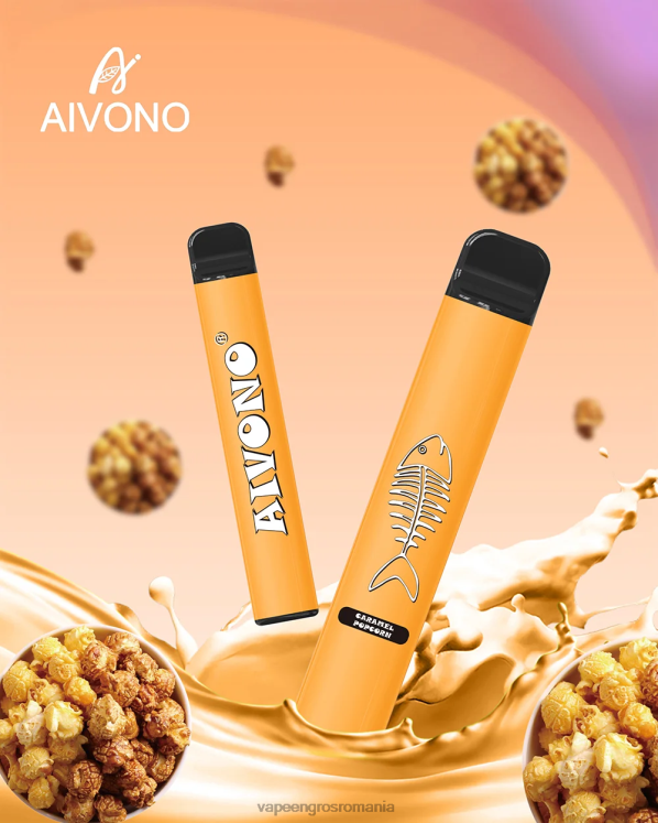 Aivono AIM FISHBONE 600 floricele de porumb caramel - XZ8VB286 Țigară Electronică Cu Lichid