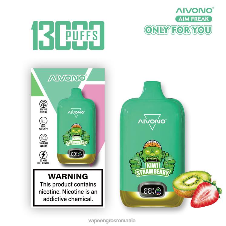 Aivono AIM FREAK 13000 capsuni kiwi - XZ8VB246 Țigară Electronică Cu Lichid