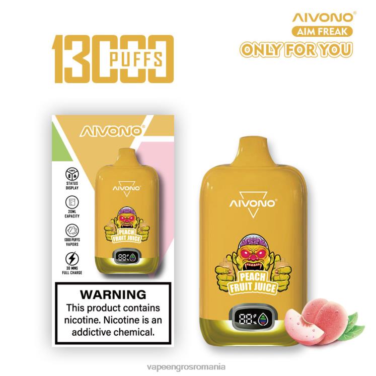 Aivono AIM FREAK 13000 suc de fructe de piersici - XZ8VB245 Țigară Electronică Vaporesso