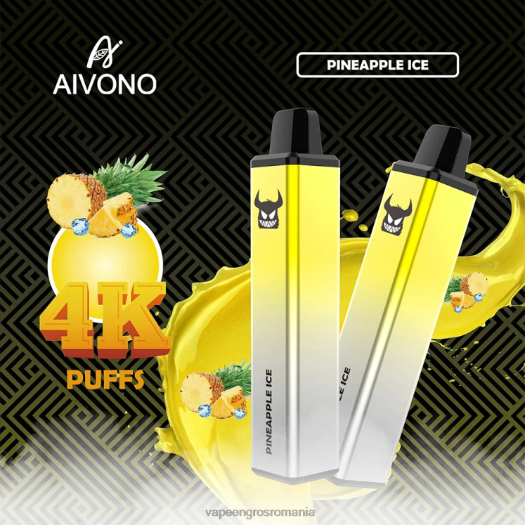 Aivono AIM FREAK 4000 gheata de ananas - XZ8VB255 Țigară Electronică Cu Încărcător