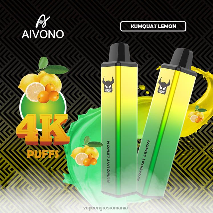 Aivono AIM FREAK 4000 lămâie kumquat - XZ8VB256 Vape Romania Shop