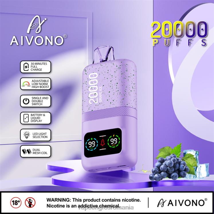 Aivono AIM magic 20000 gheață de struguri - XZ8VB86 Țigară Electronică Cu Lichid