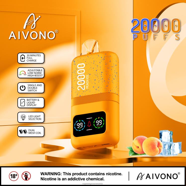 Aivono AIM magic 20000 gheata de piersici - XZ8VB85 Țigară Electronică Vaporesso