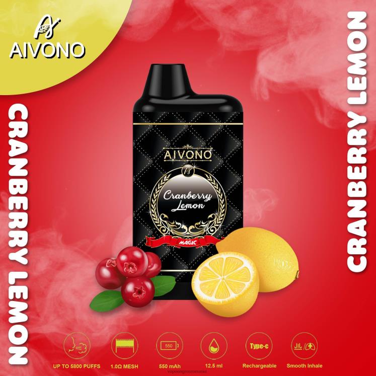 Aivono AIM MAGIC 5800 țigară cutie de gură lamaie afine - XZ8VB89 Vape En-Gros Romania