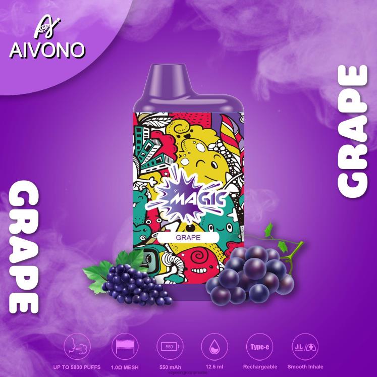 Aivono AIM MAGIC 5800 țigară cutie de gură struguri - XZ8VB92 Țigară Electronică Preț