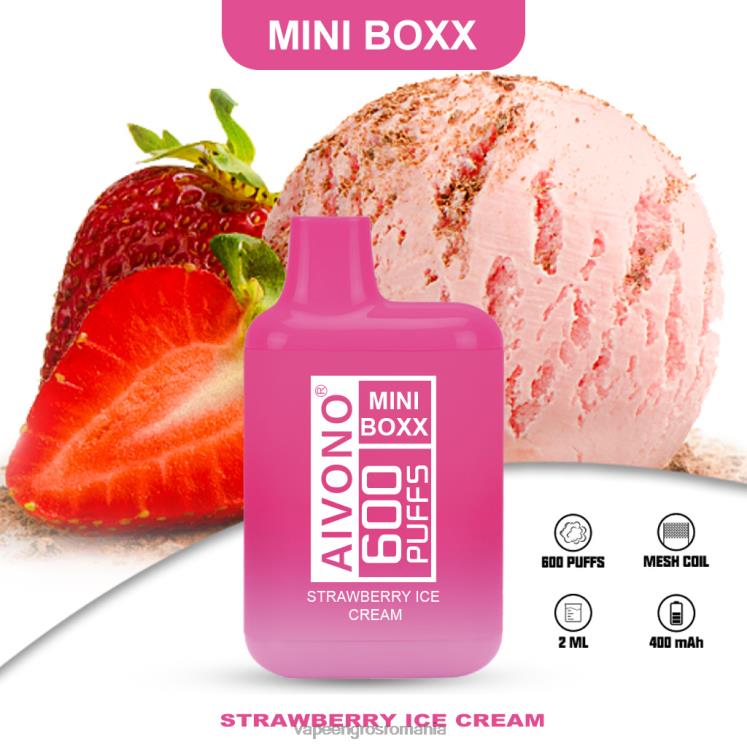 Aivono AIM MINI BOXX 600 inghetata de capsuni - XZ8VB232 Vape Romania Shop