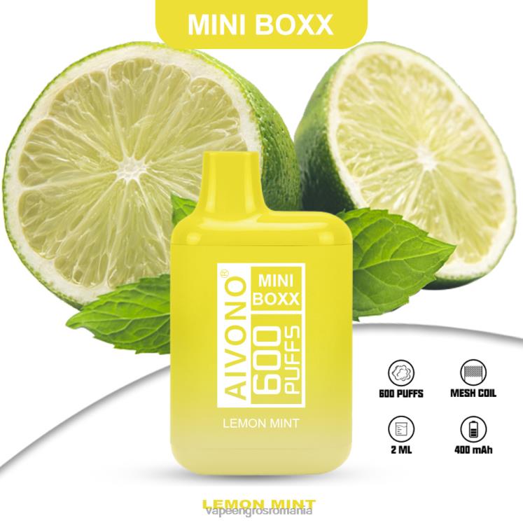 Aivono AIM MINI BOXX 600 menta de lamaie - XZ8VB233 Vape En-Gros Romania