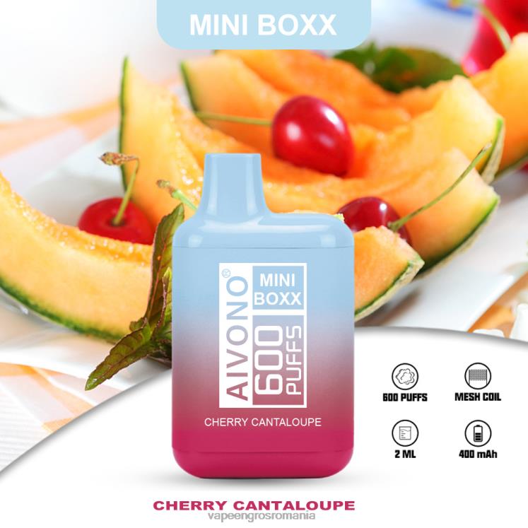 Aivono AIM MINI BOXX 600 pepene galben cireș - XZ8VB239 Țigară Electronică Cu Încărcător
