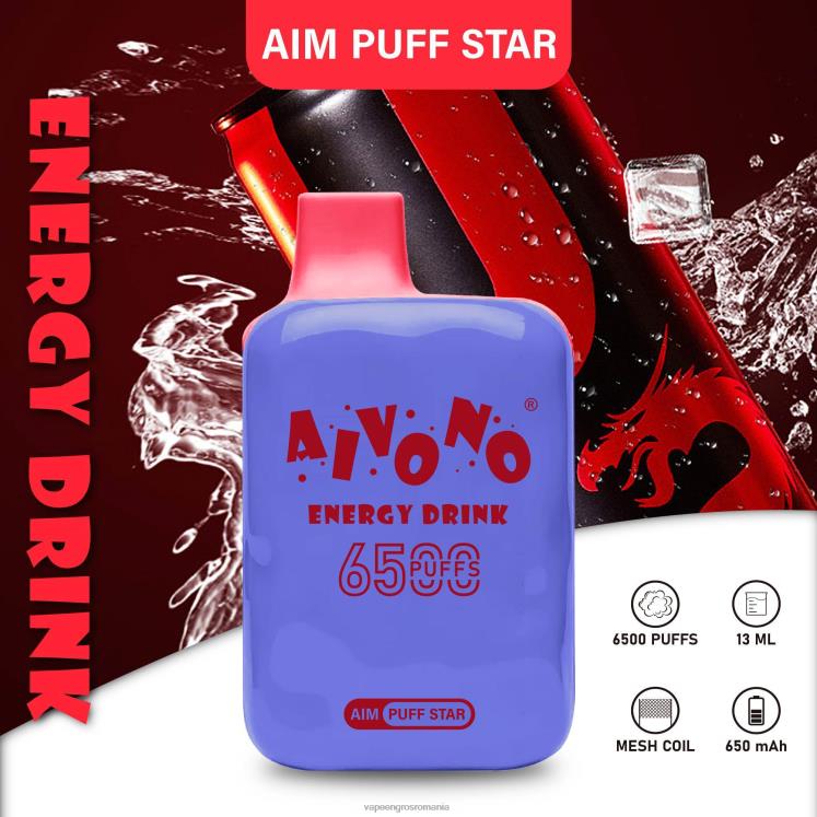 Aivono AIM PUFF STAR 6500 băutură energizantă - XZ8VB293 Țigară Electronică Vaporesso