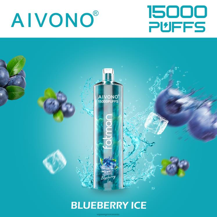 Aivono FATMAN 15000 gheata de afine - XZ8VB14 Țigară Electronică Cu Lichid
