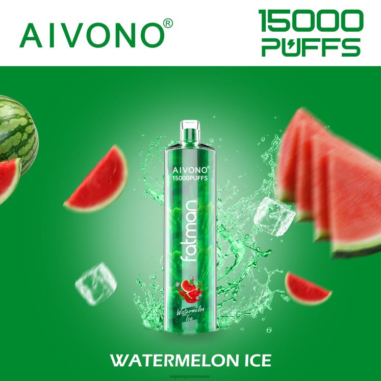 Aivono FATMAN 15000 gheata de pepene verde - XZ8VB12 Țigară Electronică Preț