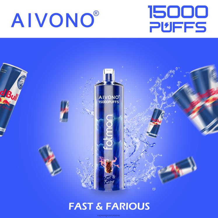 Aivono FATMAN 15000 rapid și furios - XZ8VB18 Puff Vape En Gros