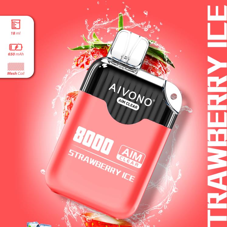 Aivono AIM CLEAR 8000 gheata de capsuni - XZ8VB205 Țigară Electronică Vaporesso