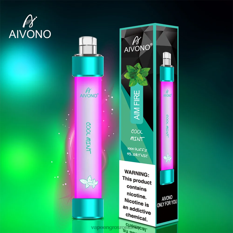 Aivono AIM FIRE 1000 menta rece - XZ8VB328 Vape Romania Shop