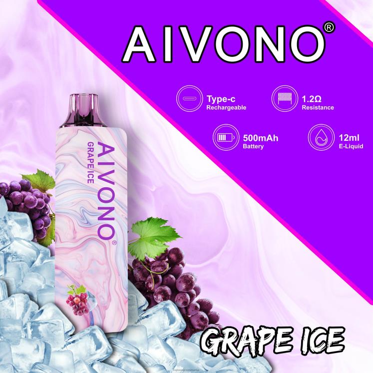 Aivono AIM GUN 7000 gheață de struguri - XZ8VB102 Țigară Electronică Cu Lichid