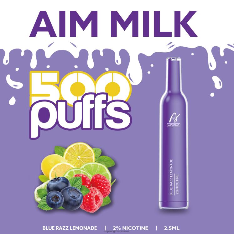 Aivono AIM MILK 500 limonada albastru razz - XZ8VB264 Vape Romania Shop