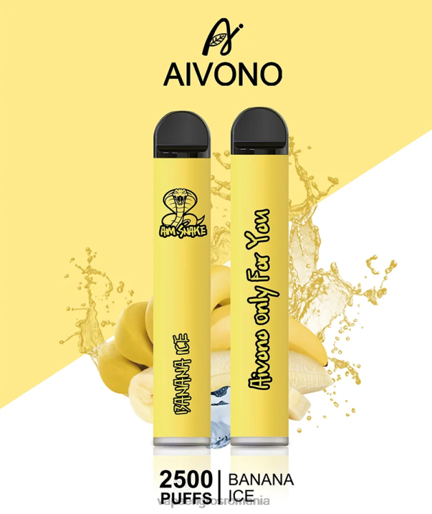 Aivono AIM SNAKE 2500 gheata de banane - XZ8VB298 Puff Vape En Gros