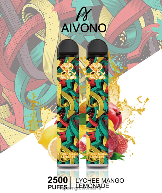 Aivono AIM SNAKE 2500 limonada de mango lychee - XZ8VB308 Țigară Electronică Preț