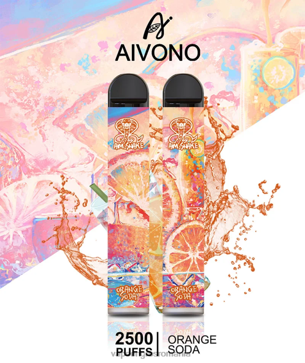 Aivono AIM SNAKE 2500 sifon de portocale - XZ8VB314 Puff Vape En Gros