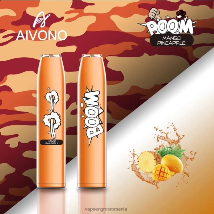 Aivono AIM BOOM 600 ananas mango - XZ8VB360 Vape Romania Shop