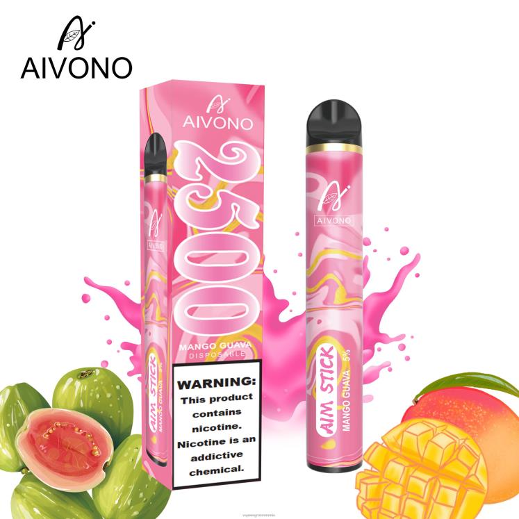 Aivono AIM STICK 2500 guava mango - XZ8VB146 Puff Vape En Gros