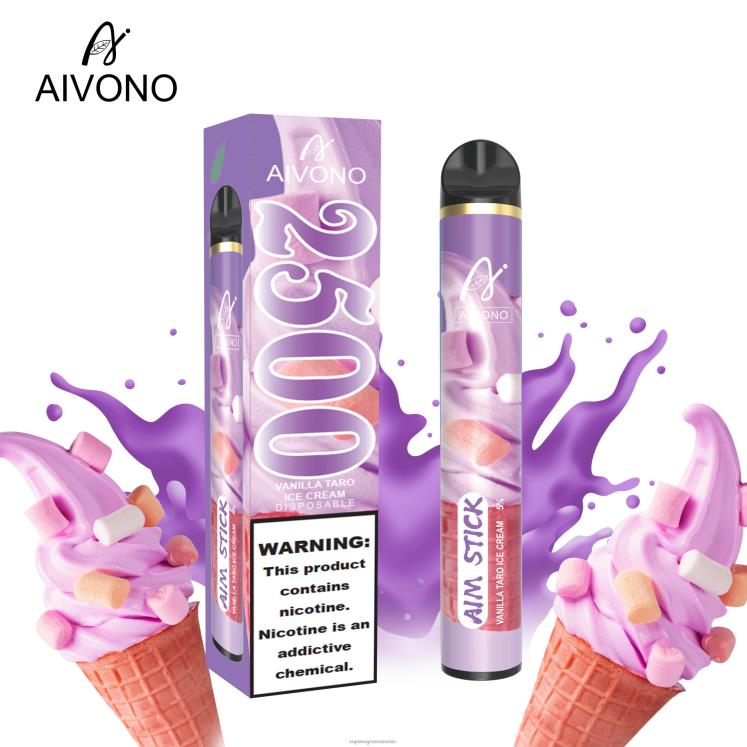 Aivono AIM STICK 2500 inghetata de vanilie taro - XZ8VB147 Vape Angro