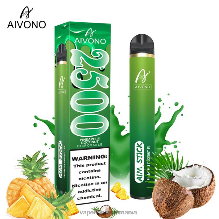Aivono AIM STICK 2500 nucă de cocos de ananas - XZ8VB153 Vape En-Gros Romania