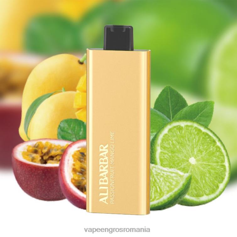 Puff Vape En Gros Z4FPZ58 Alibarbar Pandora 7000 vape de unică folosință fructe de pasiune mango lime