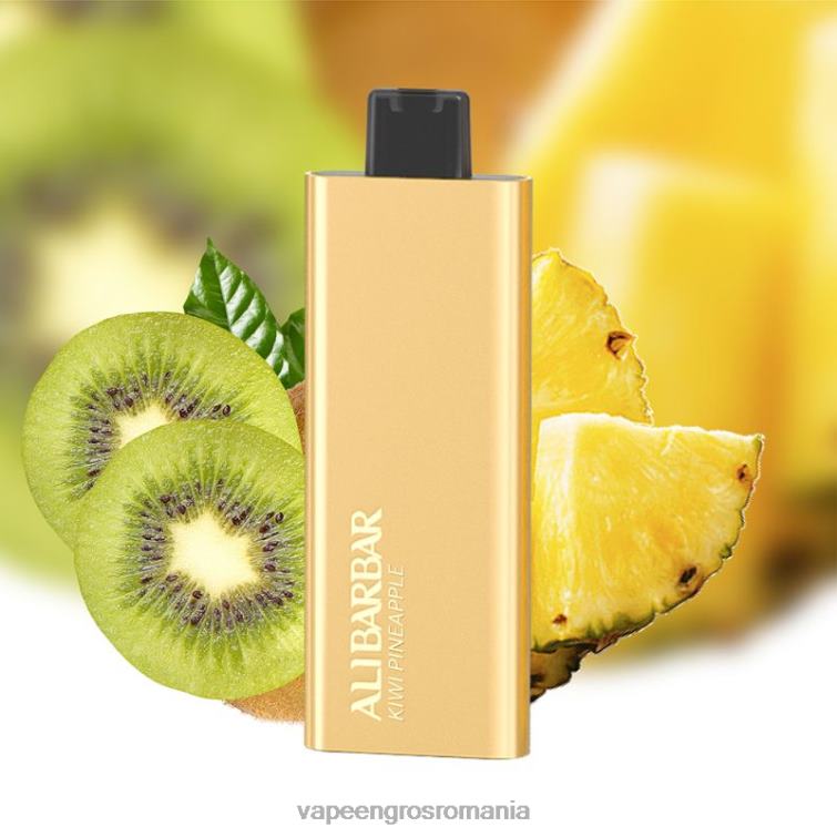 Vape En-Gros Romania Z4FPZ57 Alibarbar Pandora 7000 vape de unică folosință ananas kiwi